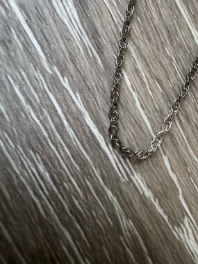 AJC Sterling Silver Cable Chain Necklace, 925, Spring Ring Closure, 18 Inch